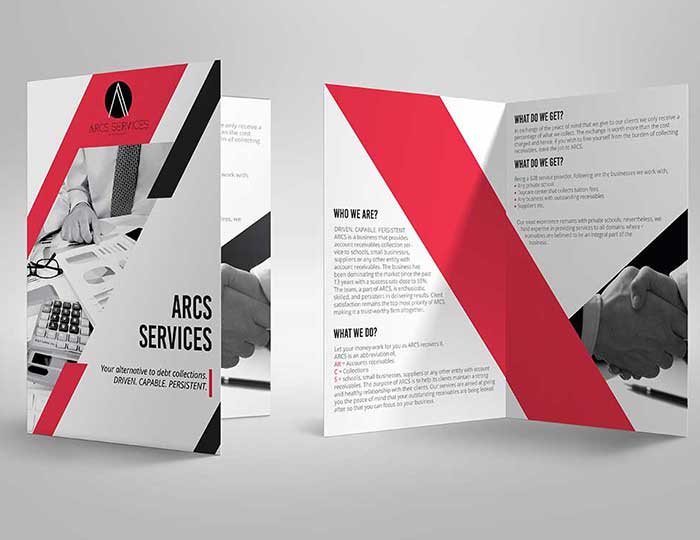 Brochure design sample