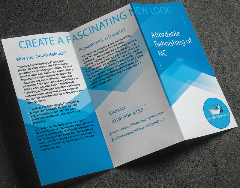 Brochure design sample
