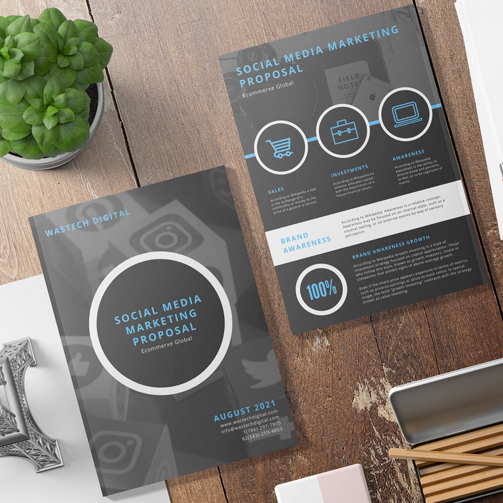 Brochure design sample